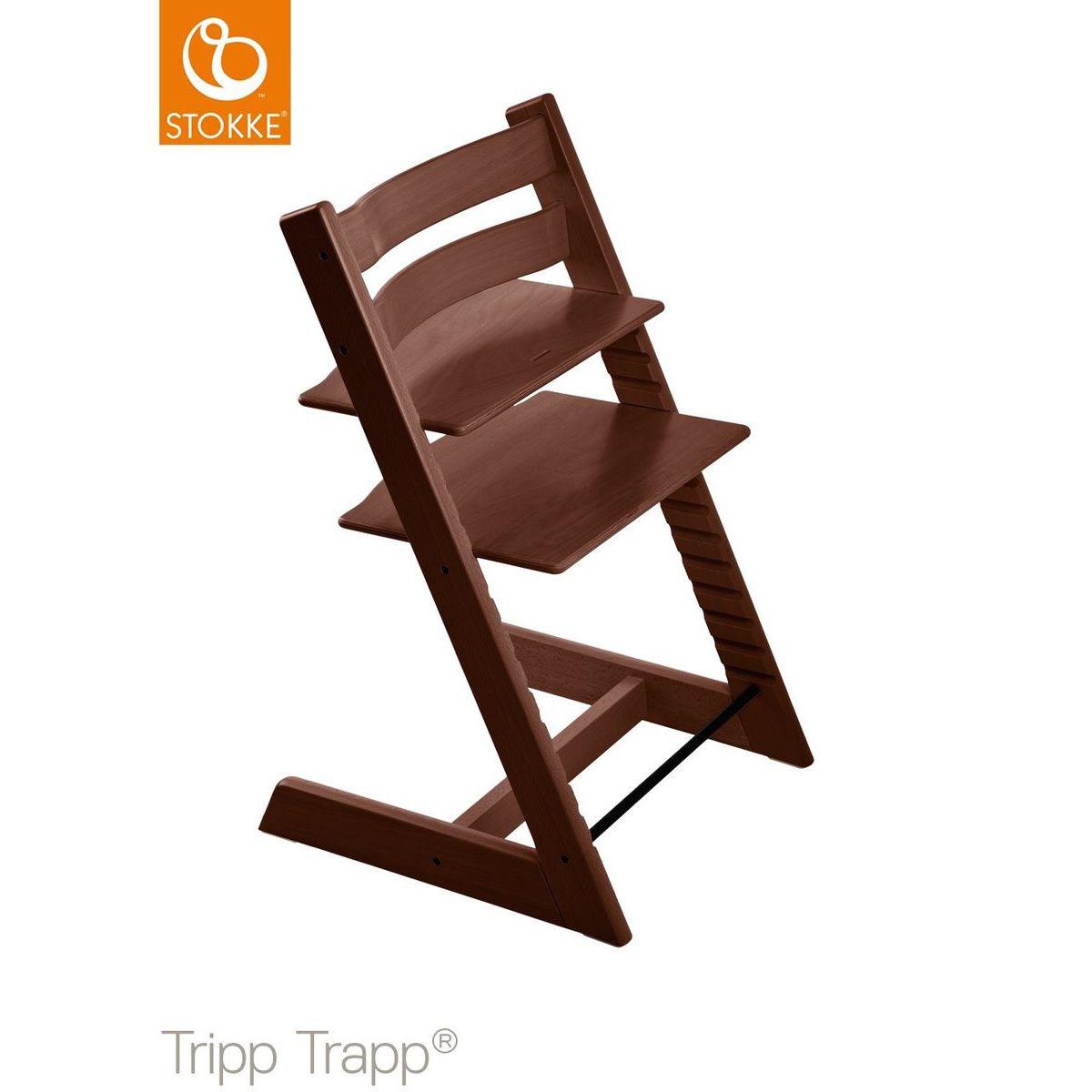 Chaise haute TRIPP TRAPP Stokke noyer

