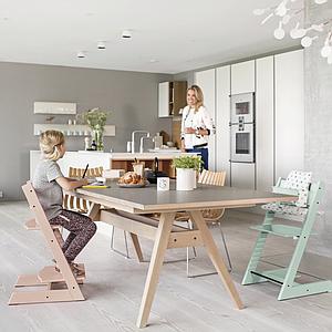 Chaise haute TRIPP TRAPP Stokke rose serein 