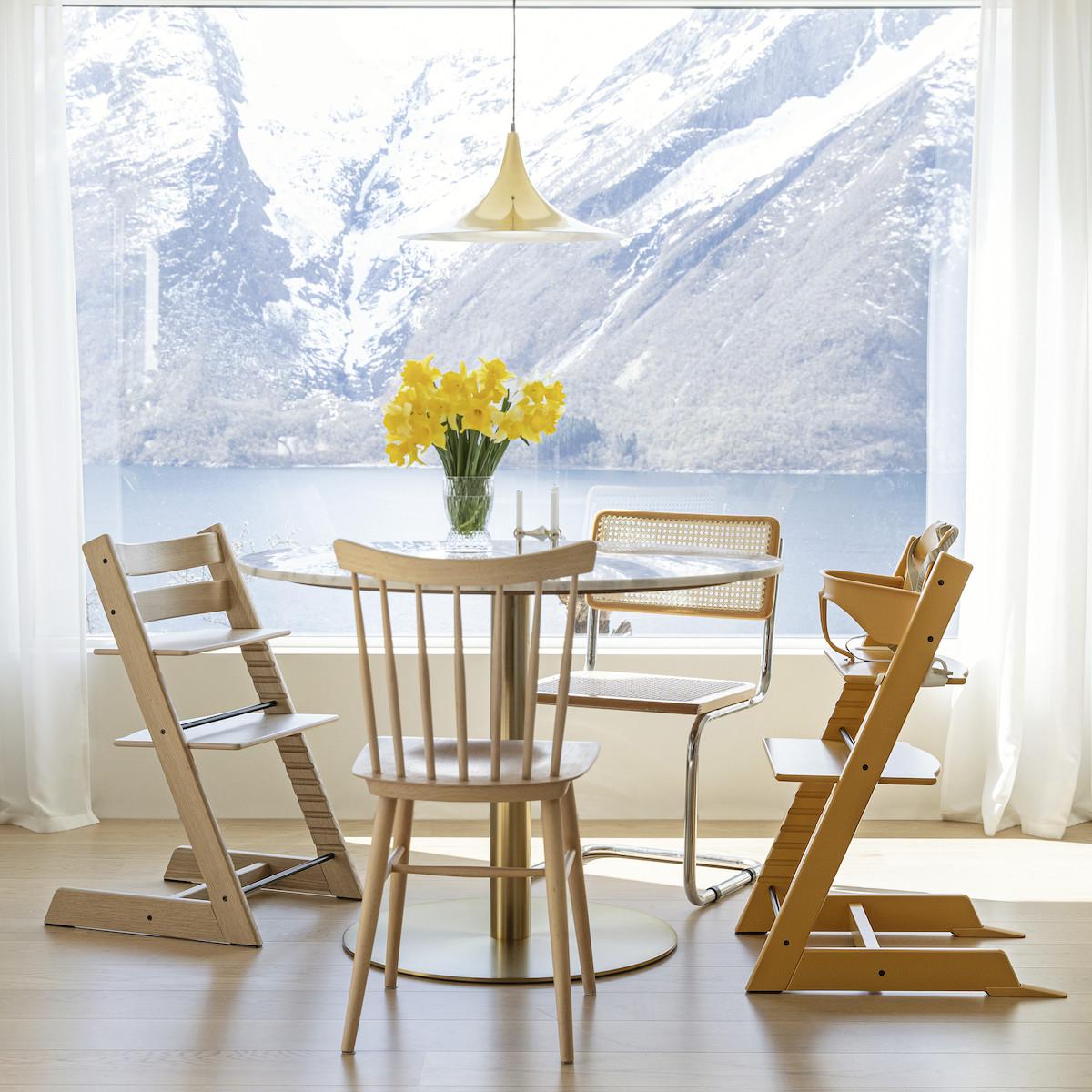 Chaise haute TRIPP TRAPP Stokke Sunflower yellow