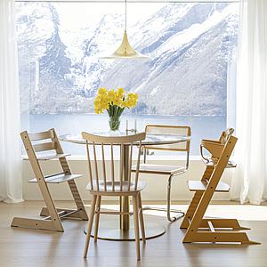 Chaise haute TRIPP TRAPP Stokke Sunflower yellow