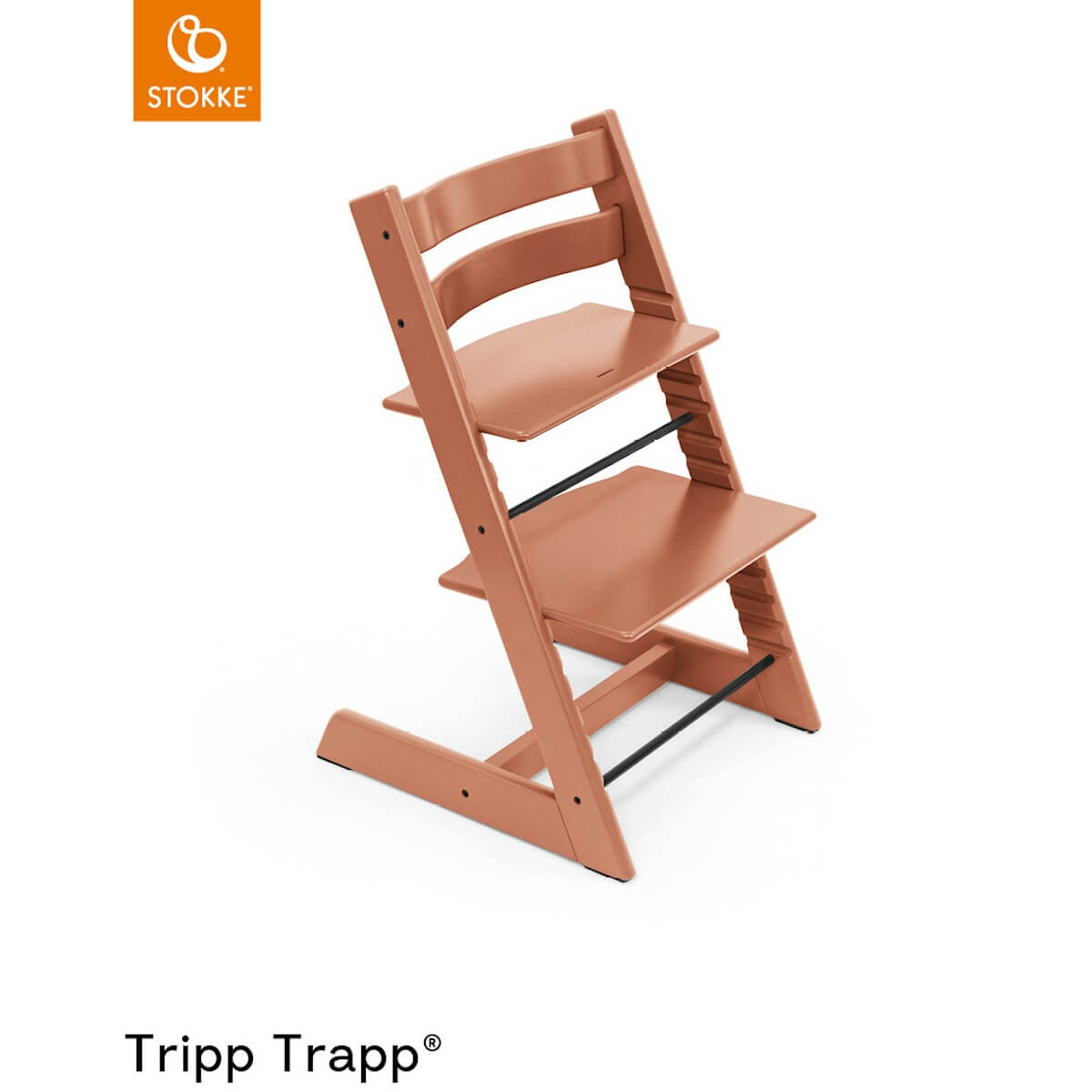 Chaise haute TRIPP TRAPP Stokke Terracota