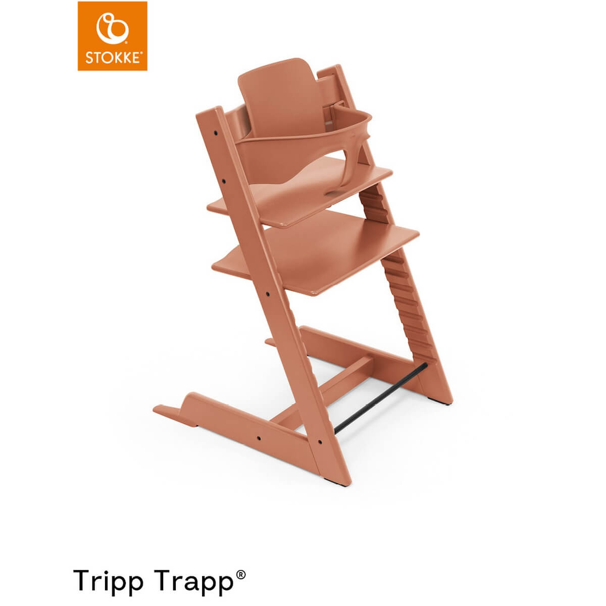 Chaise haute TRIPP TRAPP Stokke Terracota