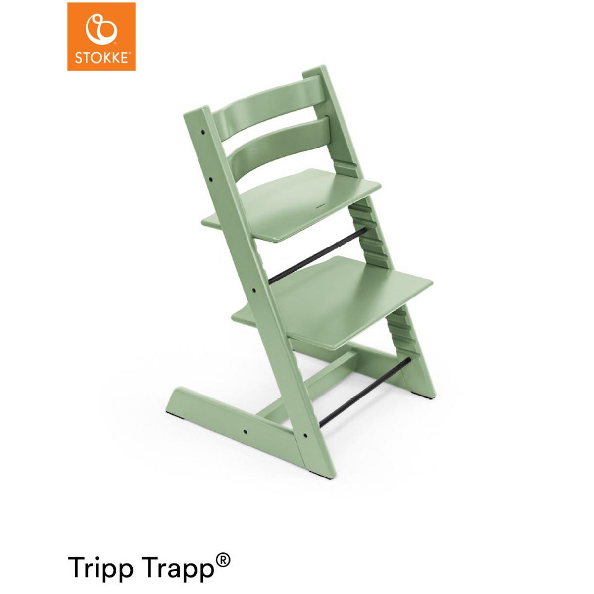 Chaise haute TRIPP TRAPP Stokke vert tilleul