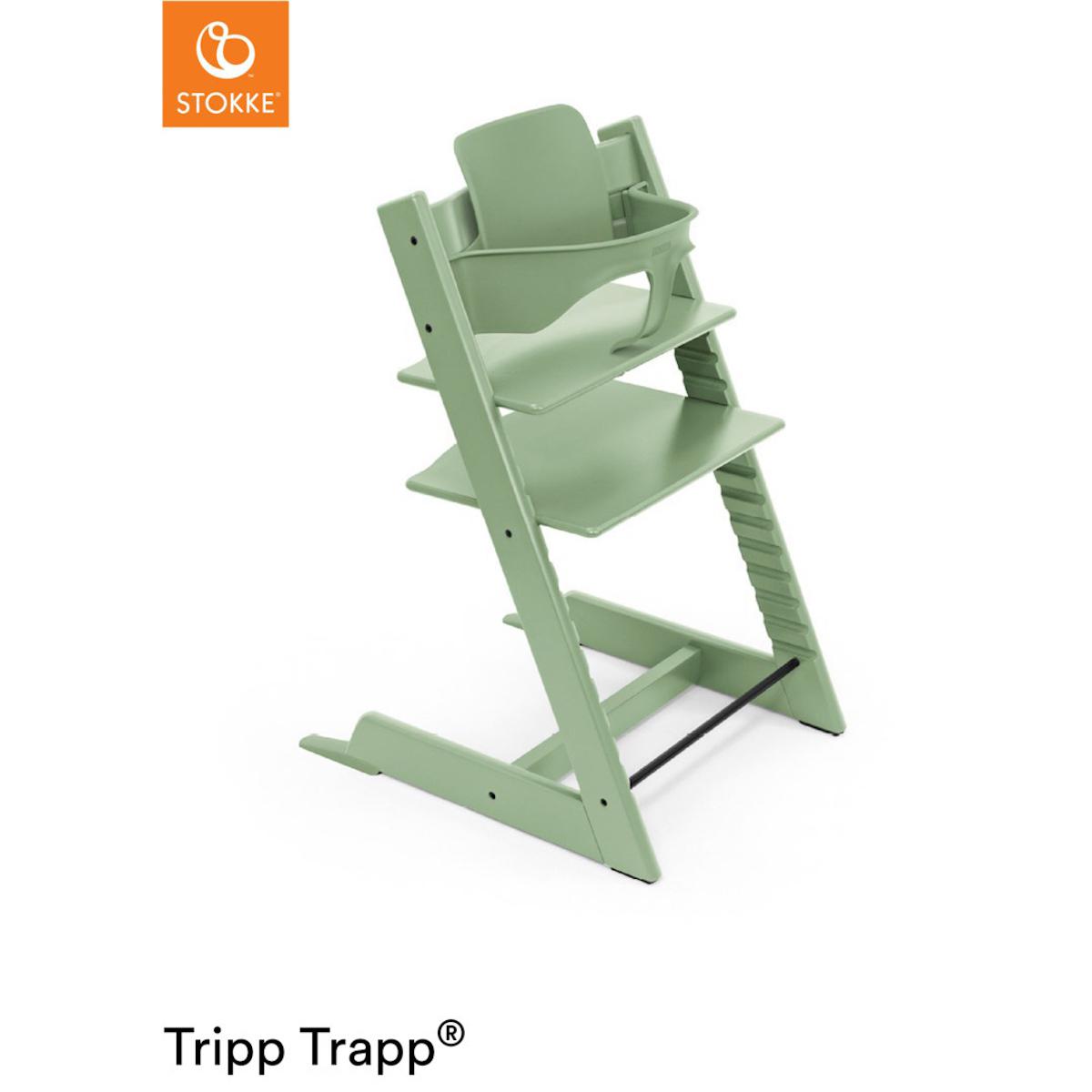 Chaise haute TRIPP TRAPP Stokke vert tilleul