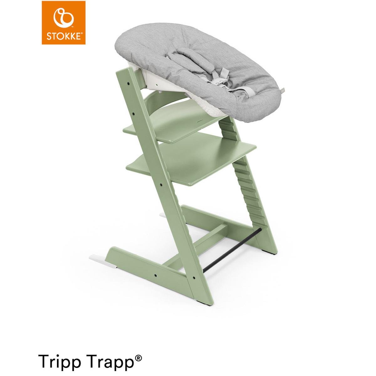 Chaise haute TRIPP TRAPP Stokke vert tilleul