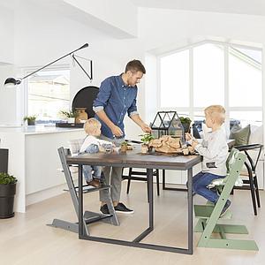Chaise haute TRIPP TRAPP Stokke vert tilleul