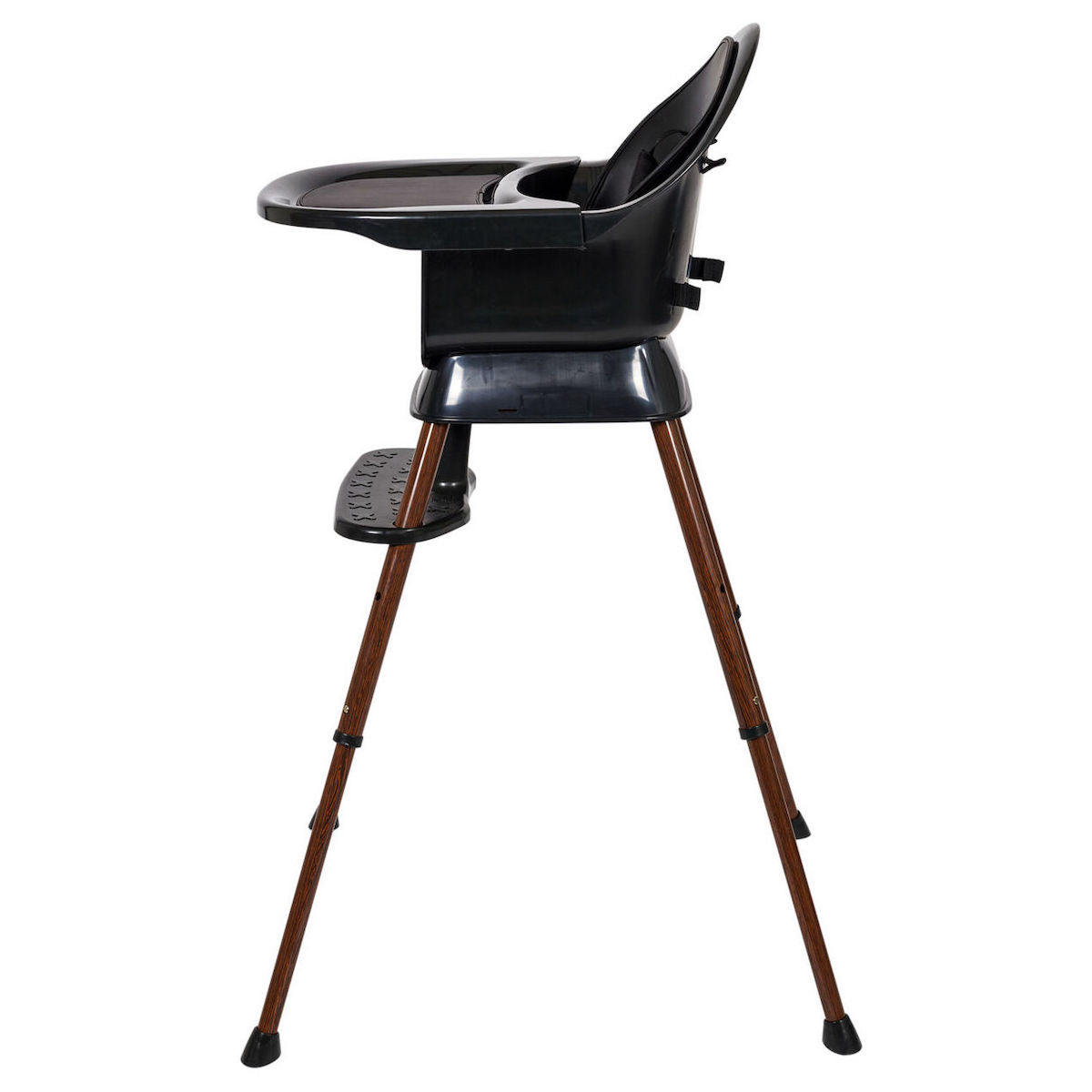 Chaise haute ULTIMO 3 Quax Luxe black walnut