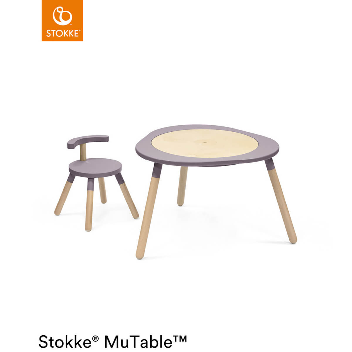 Chaise MUTABLE Stokke Lilac