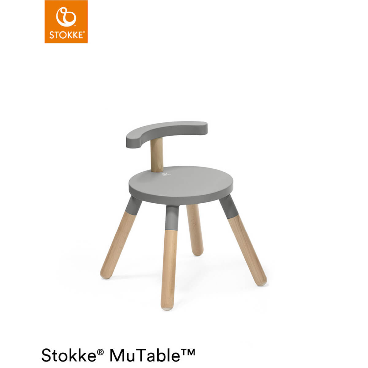 Chaise MUTABLE Stokke Storm grey