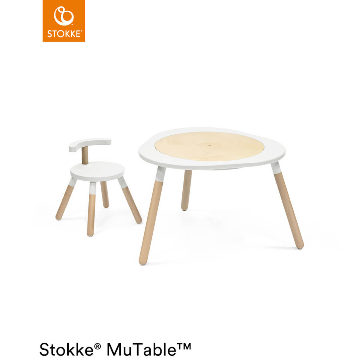 Chaise MUTABLE Stokke White