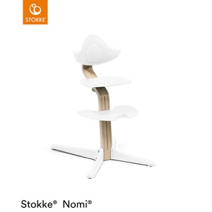 Chaise NOMI Stokke naturel-blanc