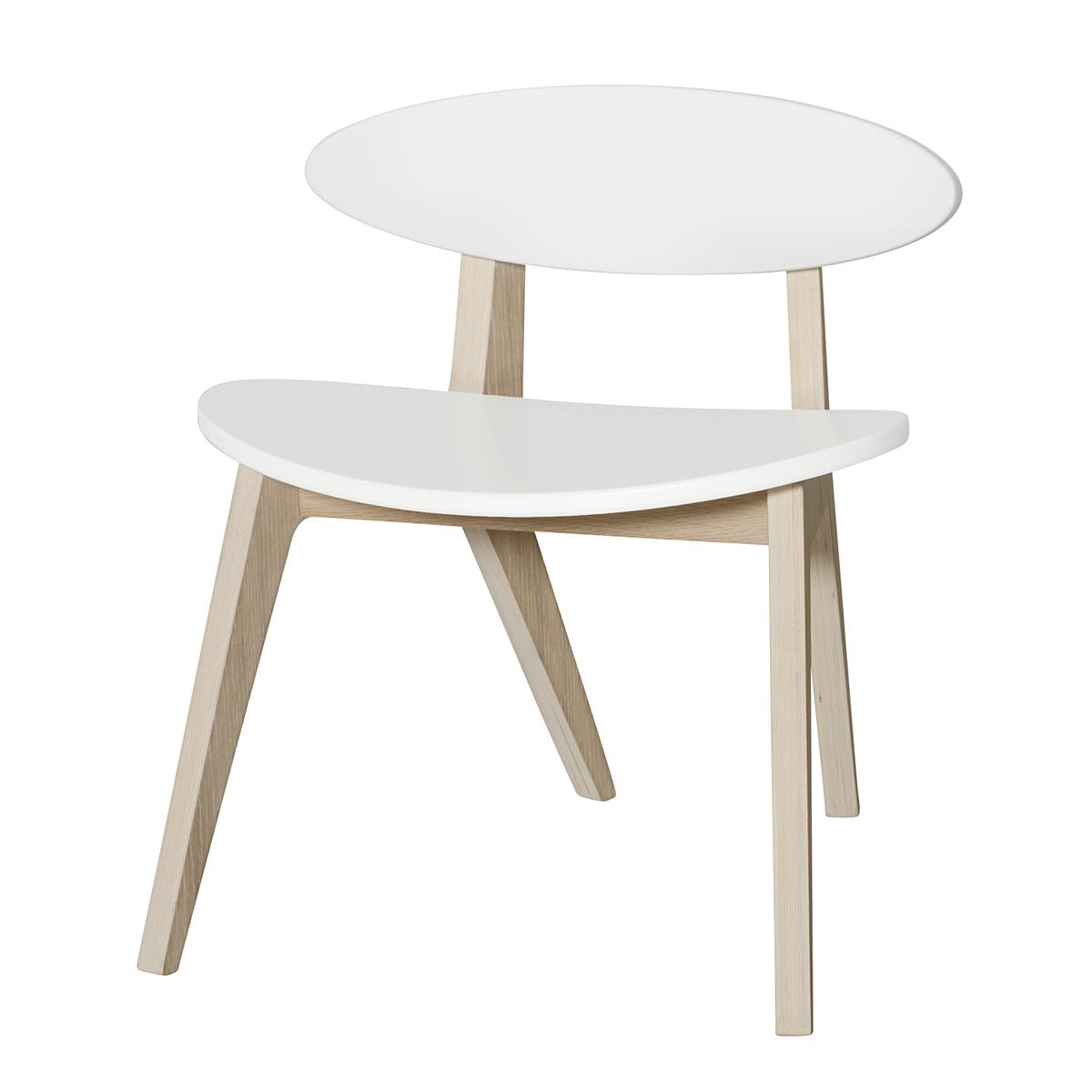 Chaise PingPong WOOD Oliver Furniture blanc-chêne 