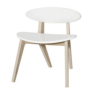 Chaise PingPong WOOD Oliver Furniture blanc-chêne 