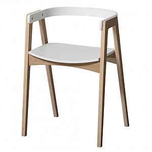 Chaise réglable WOOD Oliver Furniture blanc-chêne