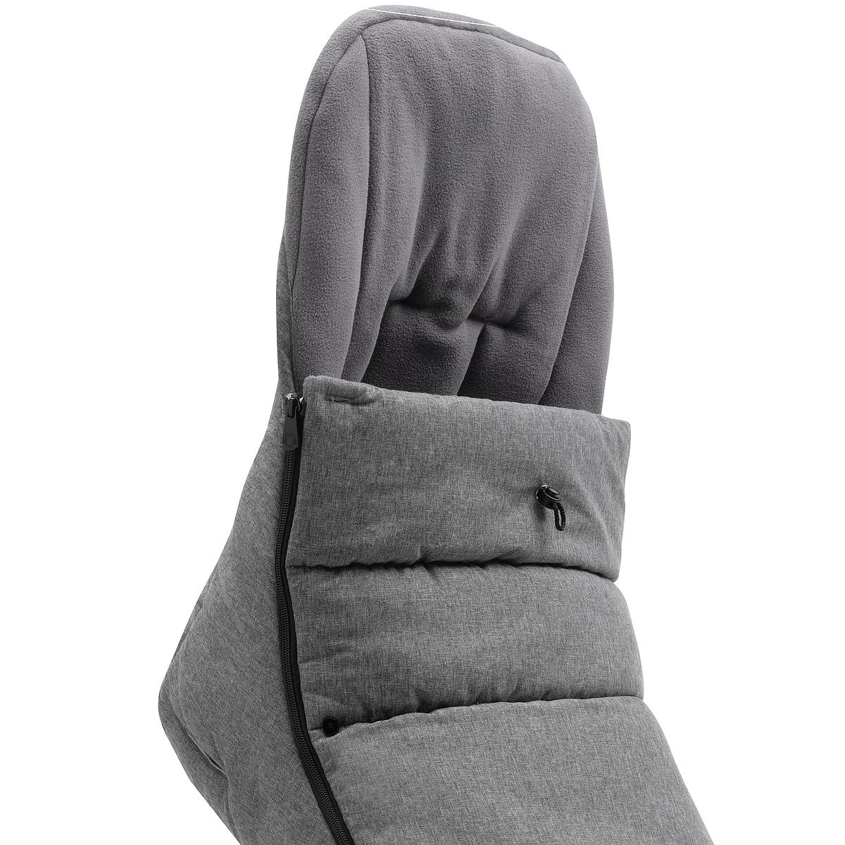 Chancelière bébé Bugaboo gris chiné