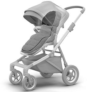 Chancelière CITY Thule grey melange