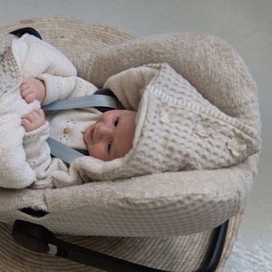 Chancelière de siège auto 0+ 3/5 points OSLO Koeka wafel teddy sand