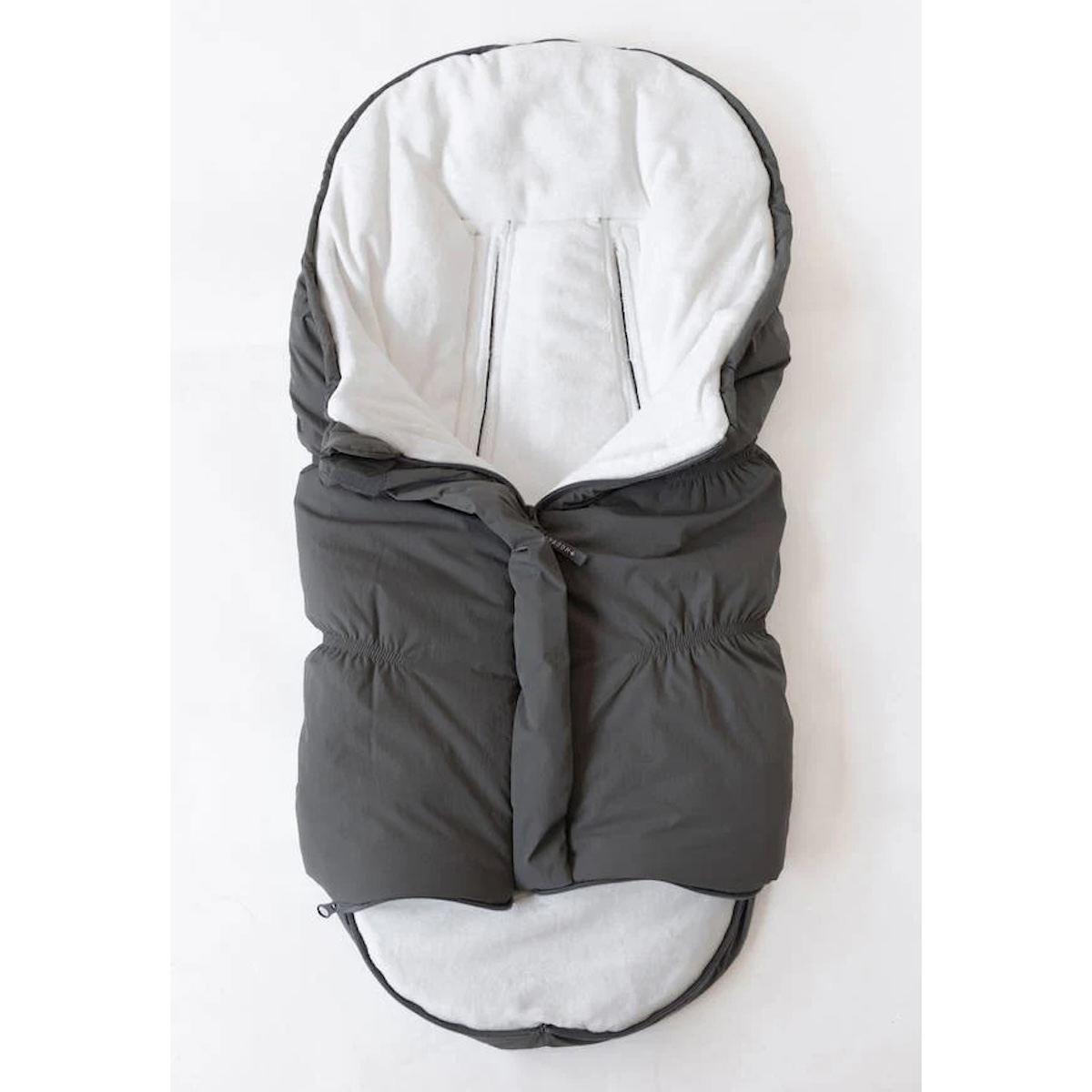 Chancelière Igloo MINI CARRY COT & CARSEAT gr0 Bamboom Velvet inside tog 4.5 antracite