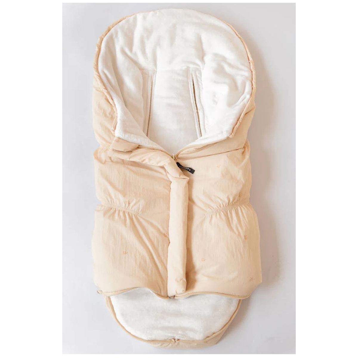 Chancelière Igloo MINI CARRY COT & CARSEAT gr0 Bamboom Velvet inside tog 4.5 olives