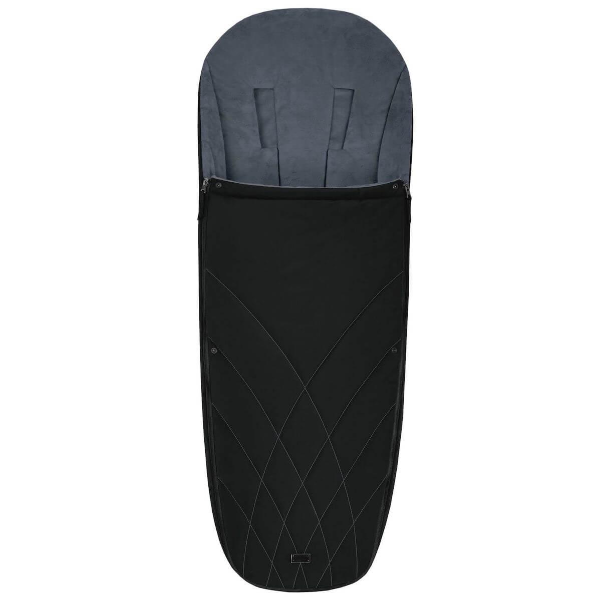 Chancelière PLATINUM Cybex deep black-black