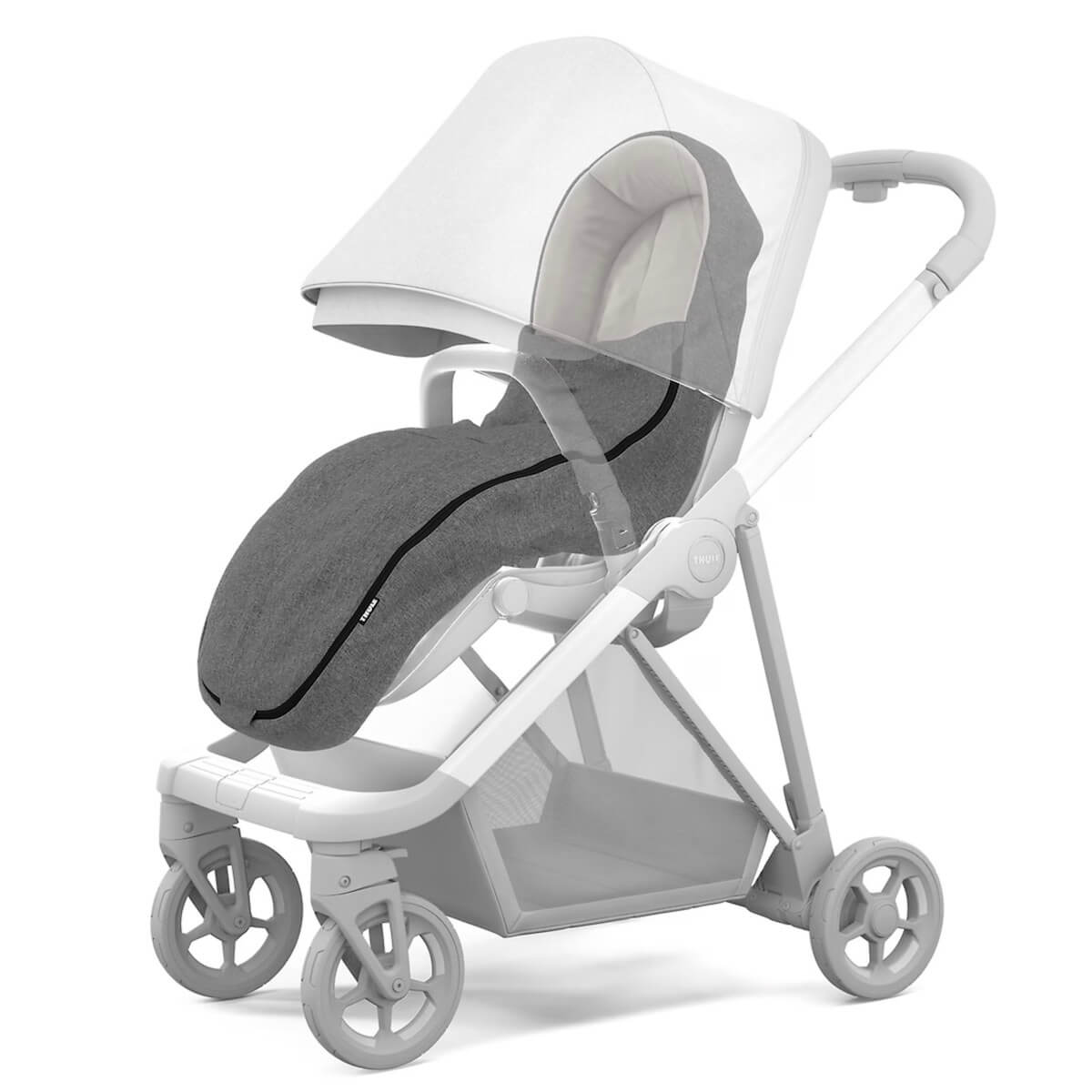 Chancelière Thule Grey Melange
