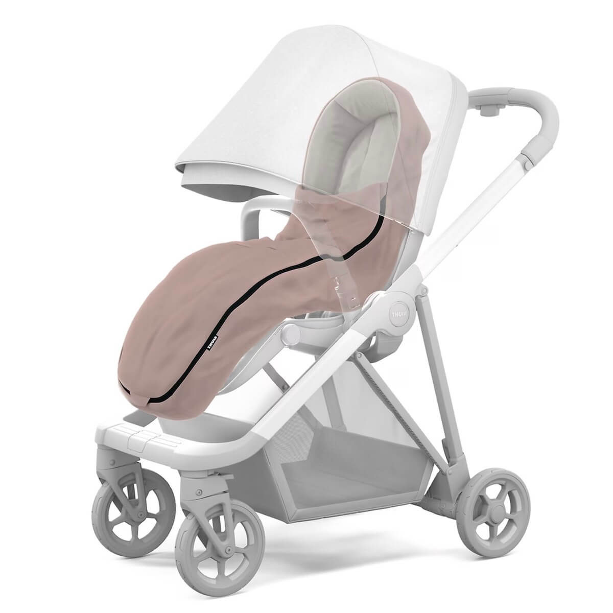 Chancelière Thule Misty Rose