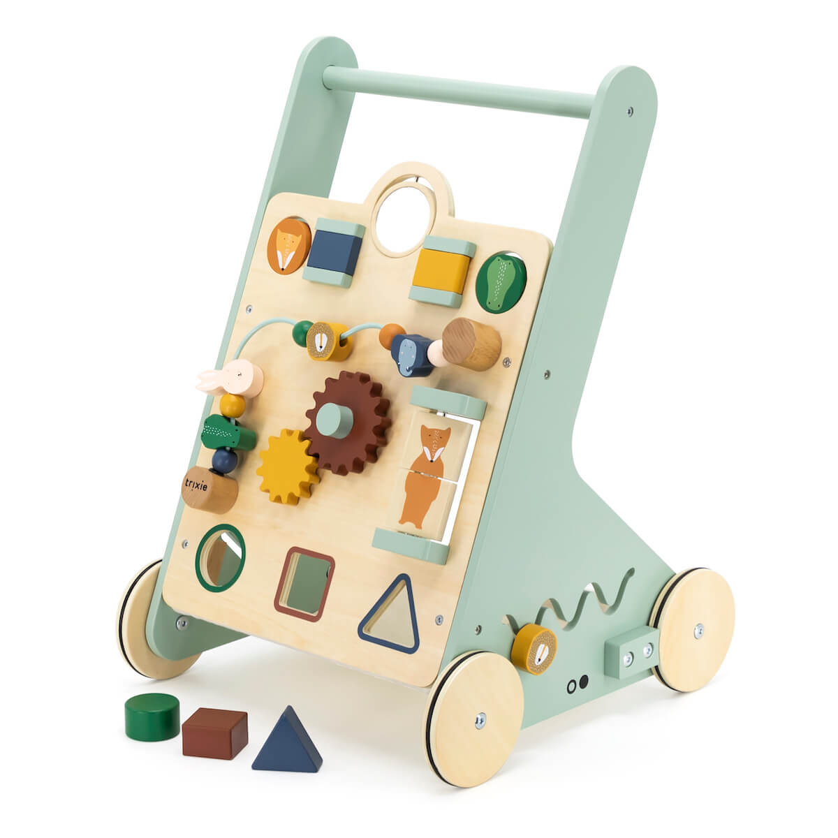 Chariot de marche en bois ANIMAL Trixie