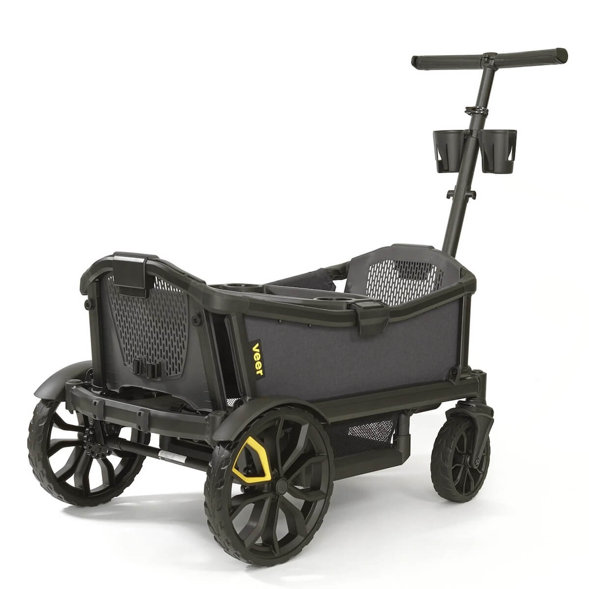 Chariot de transport enfants CRUISER Veer gris foncé noir
