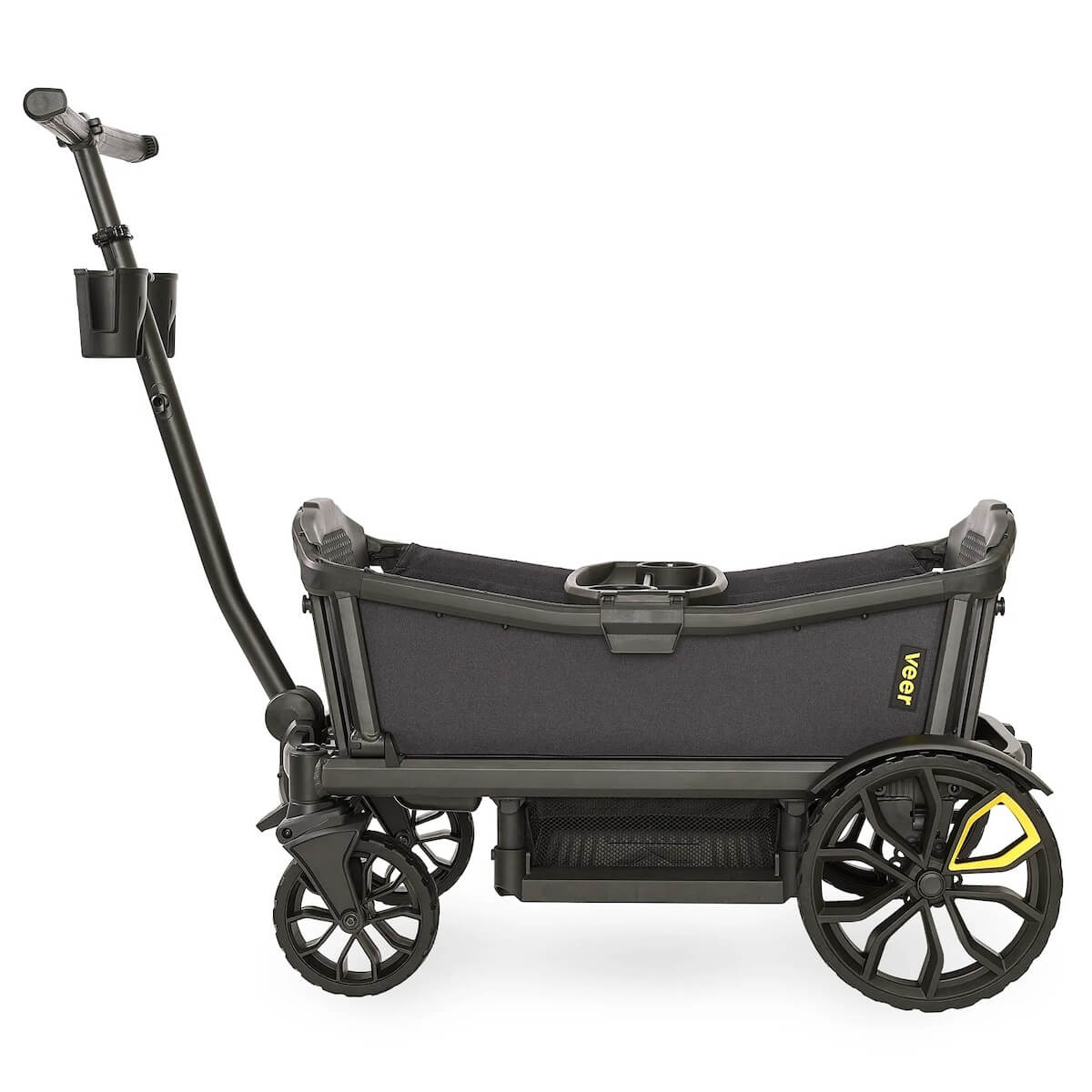 Chariot de transport enfants CRUISER Veer gris foncé noir