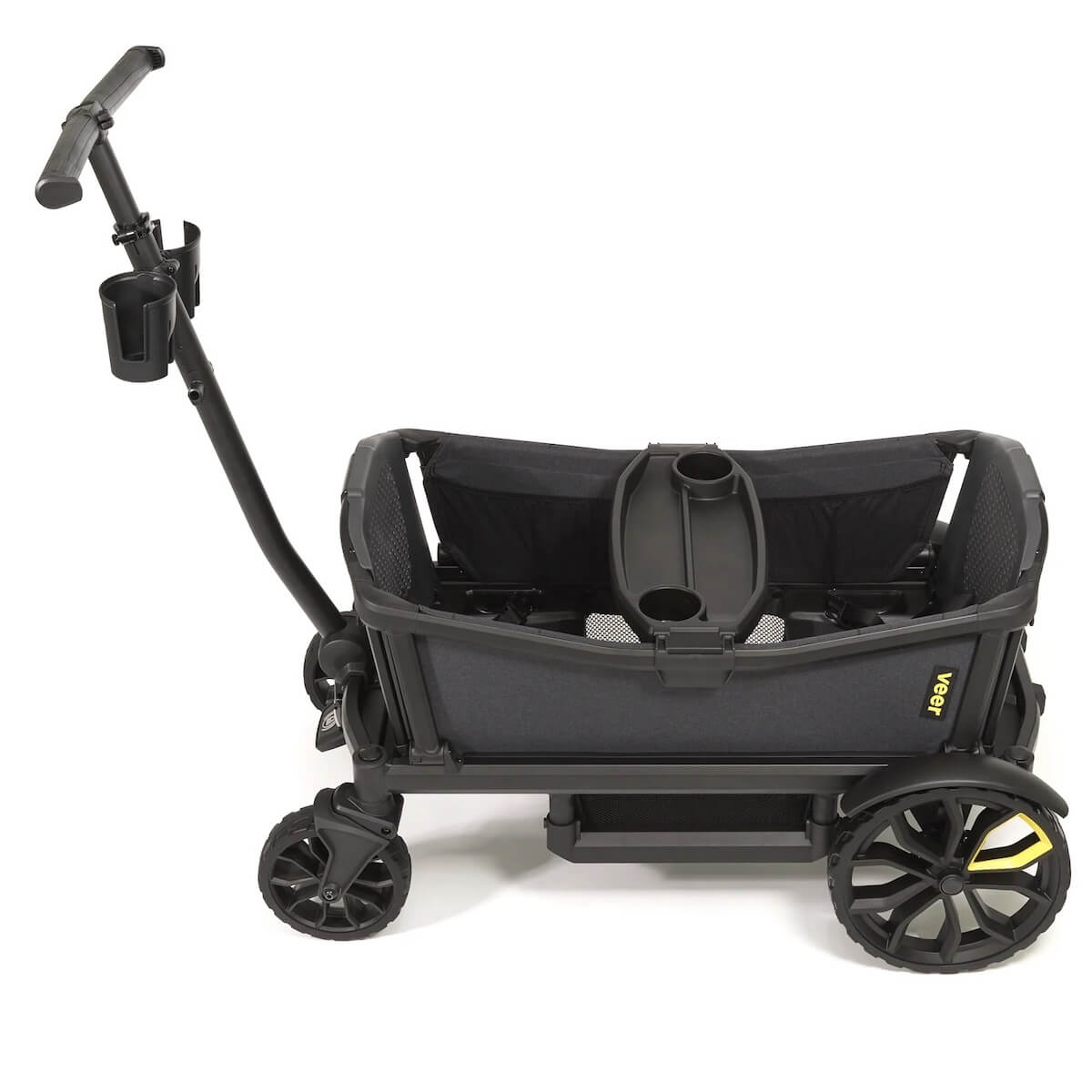 Chariot de transport enfants CRUISER Veer gris foncé noir