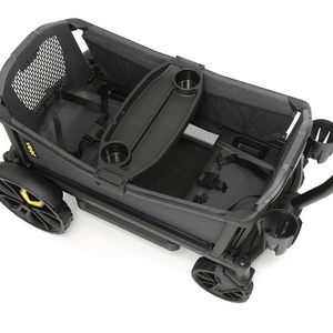 Chariot de transport enfants CRUISER Veer gris foncé noir