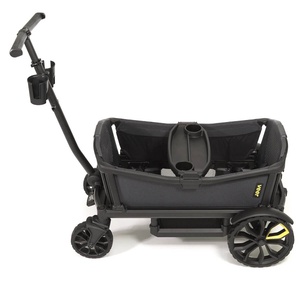 Chariot de transport enfants CRUISER Veer gris foncé noir