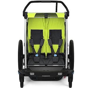 Chariot vélo CAB 2 Thule chartreuse 