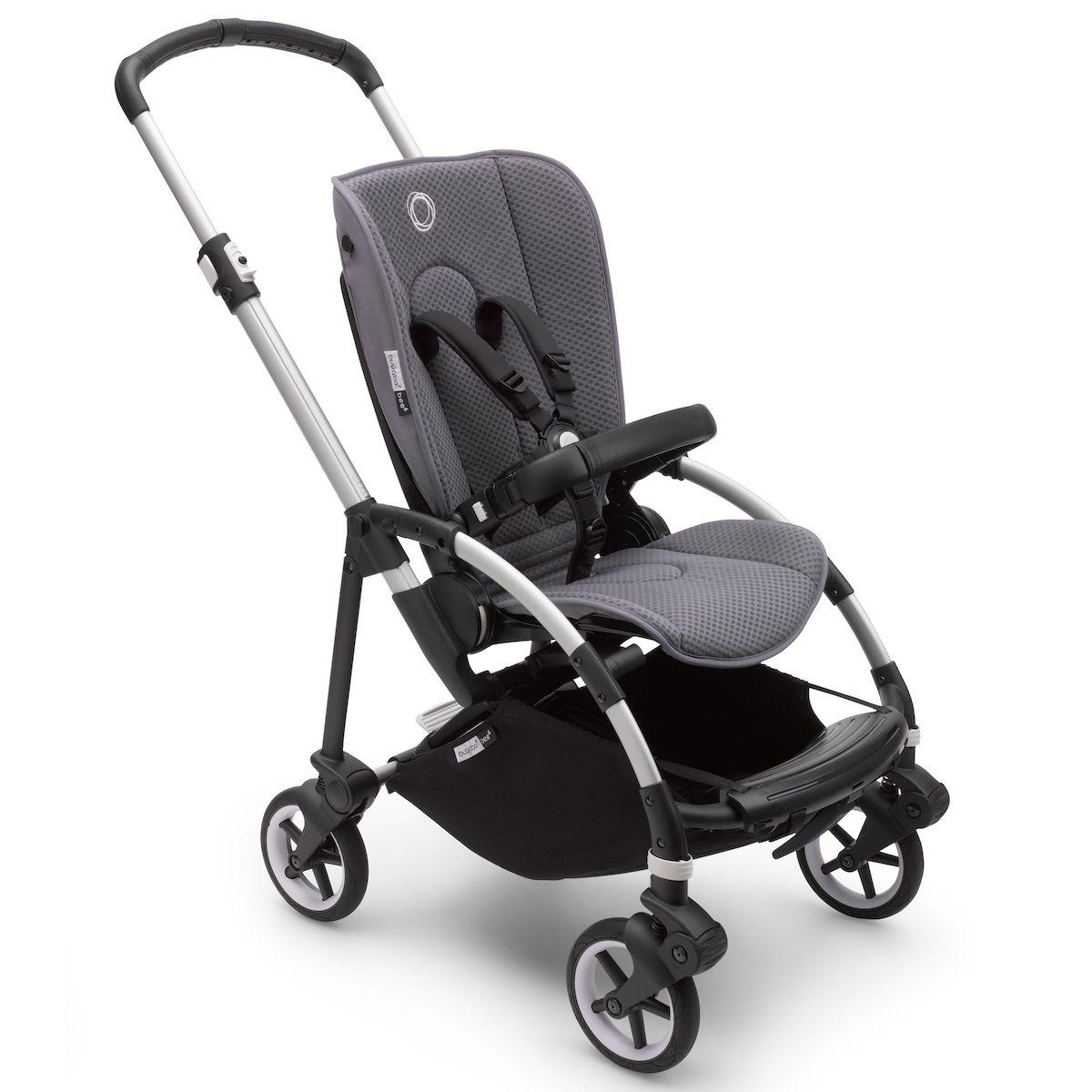 Châssis poussette bugaboo BEE6 alu-gris