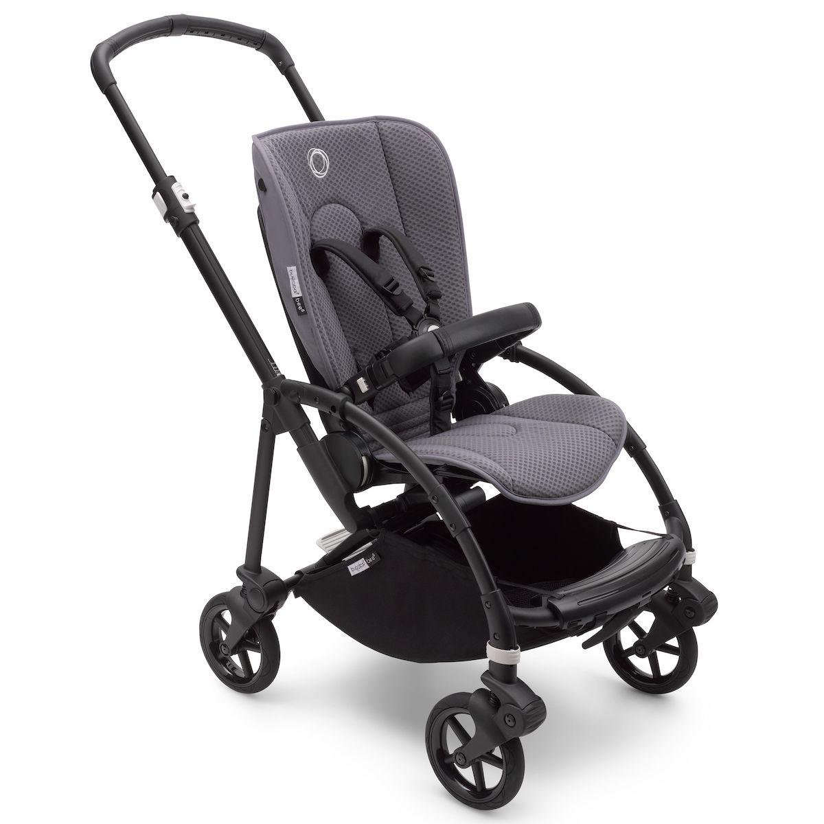 Châssis poussette bugaboo BEE6 noir-gris