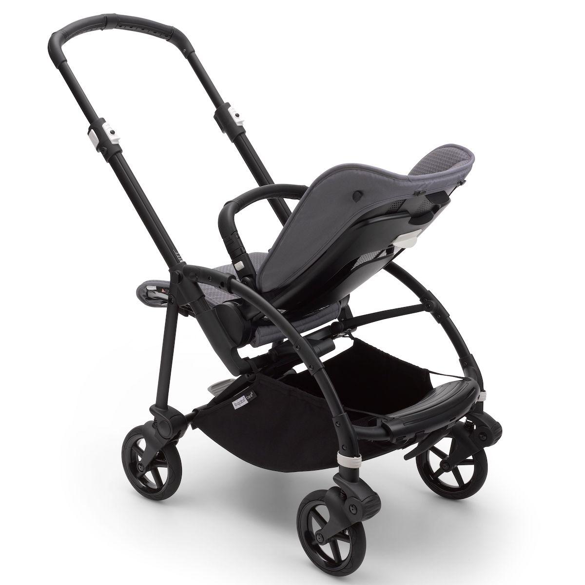 Châssis poussette bugaboo BEE6 noir-gris