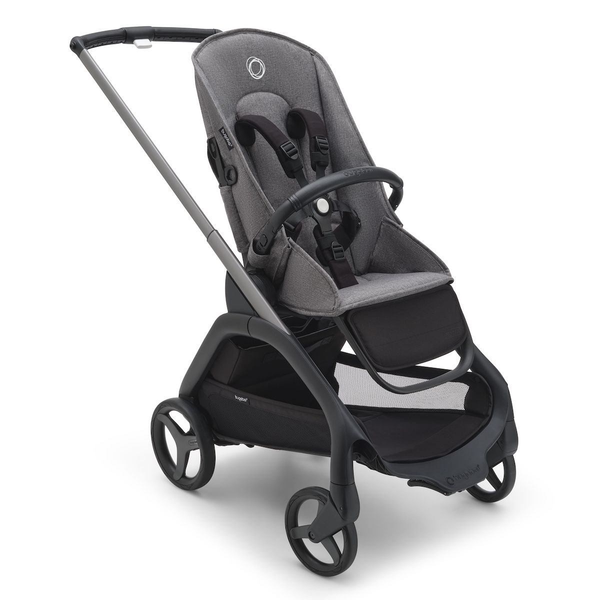Châssis poussette Bugaboo Dragonfly graphite-gris melange