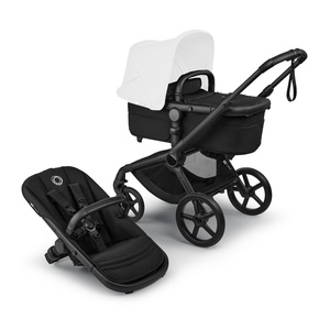 Châssis poussette Bugaboo FOX 5 Renew Black Heritage black (sans capote)