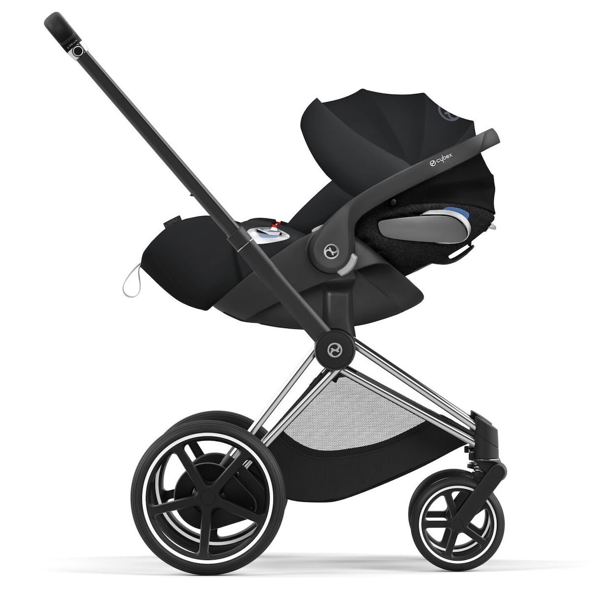 Châssis poussette ePRIAM Cybex Chrome Black