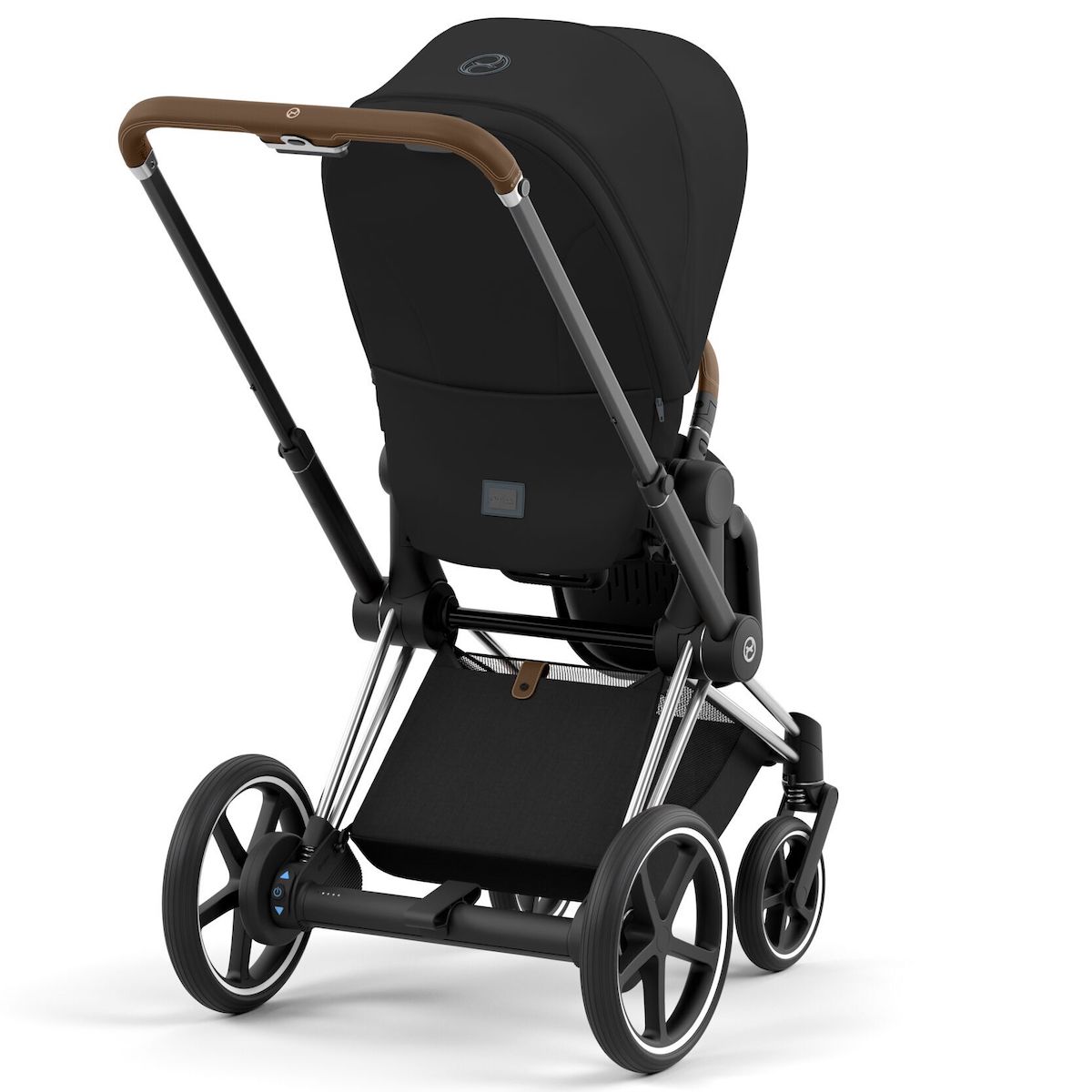 Châssis poussette ePRIAM Cybex Chrome Brown