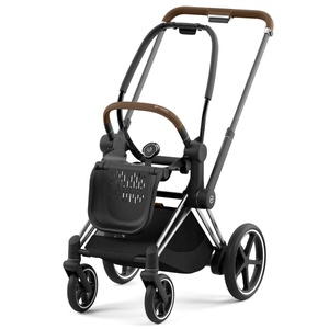 Châssis poussette ePRIAM Cybex Chrome Brown