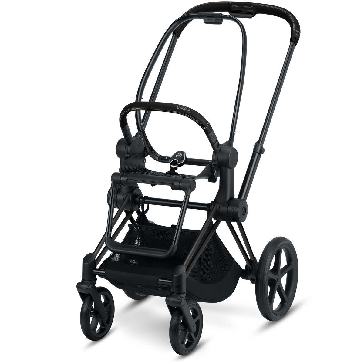 Châssis poussette PRIAM Cybex matt black-black 