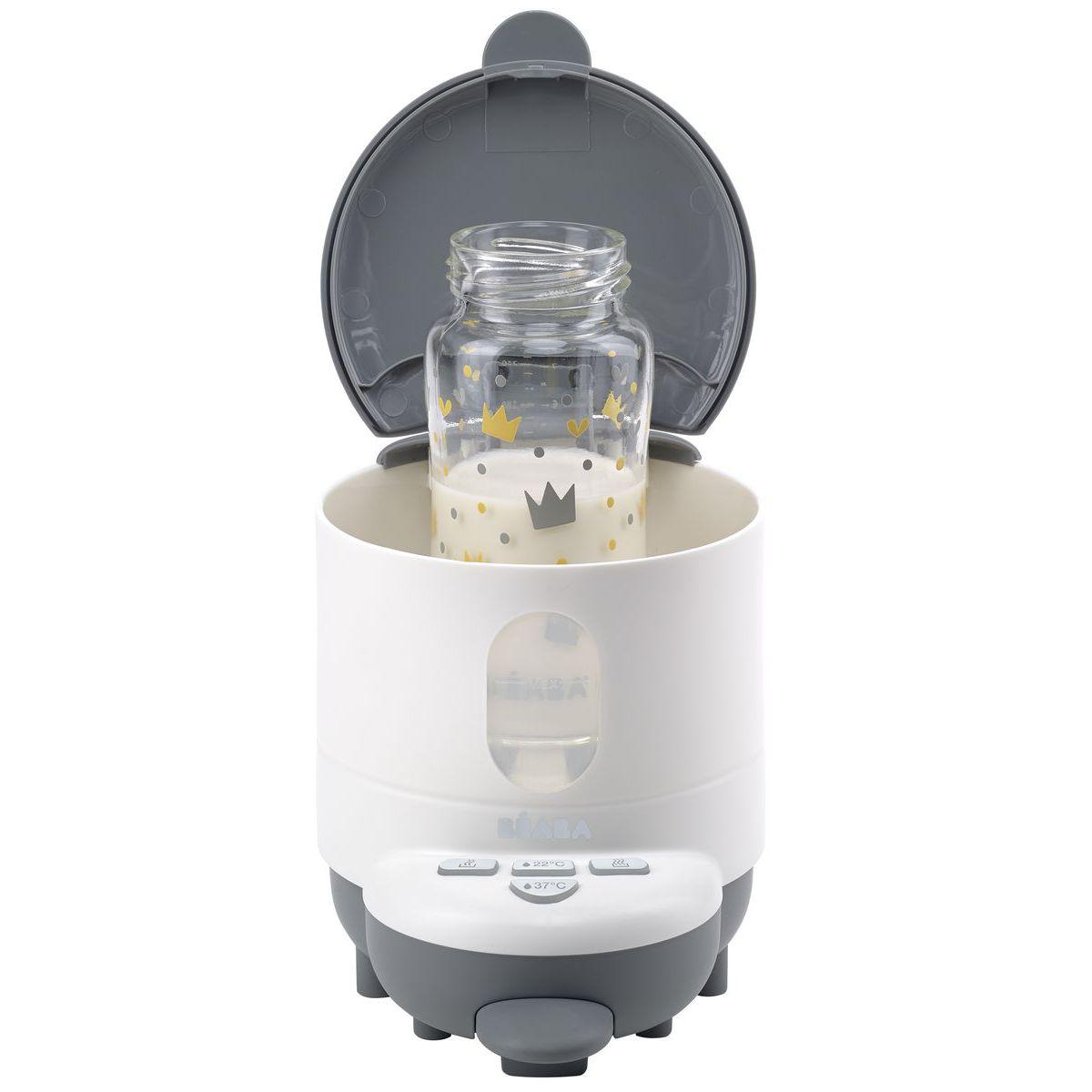 Chauffe biberon BIB EXPRESSO Beaba blanc-gris