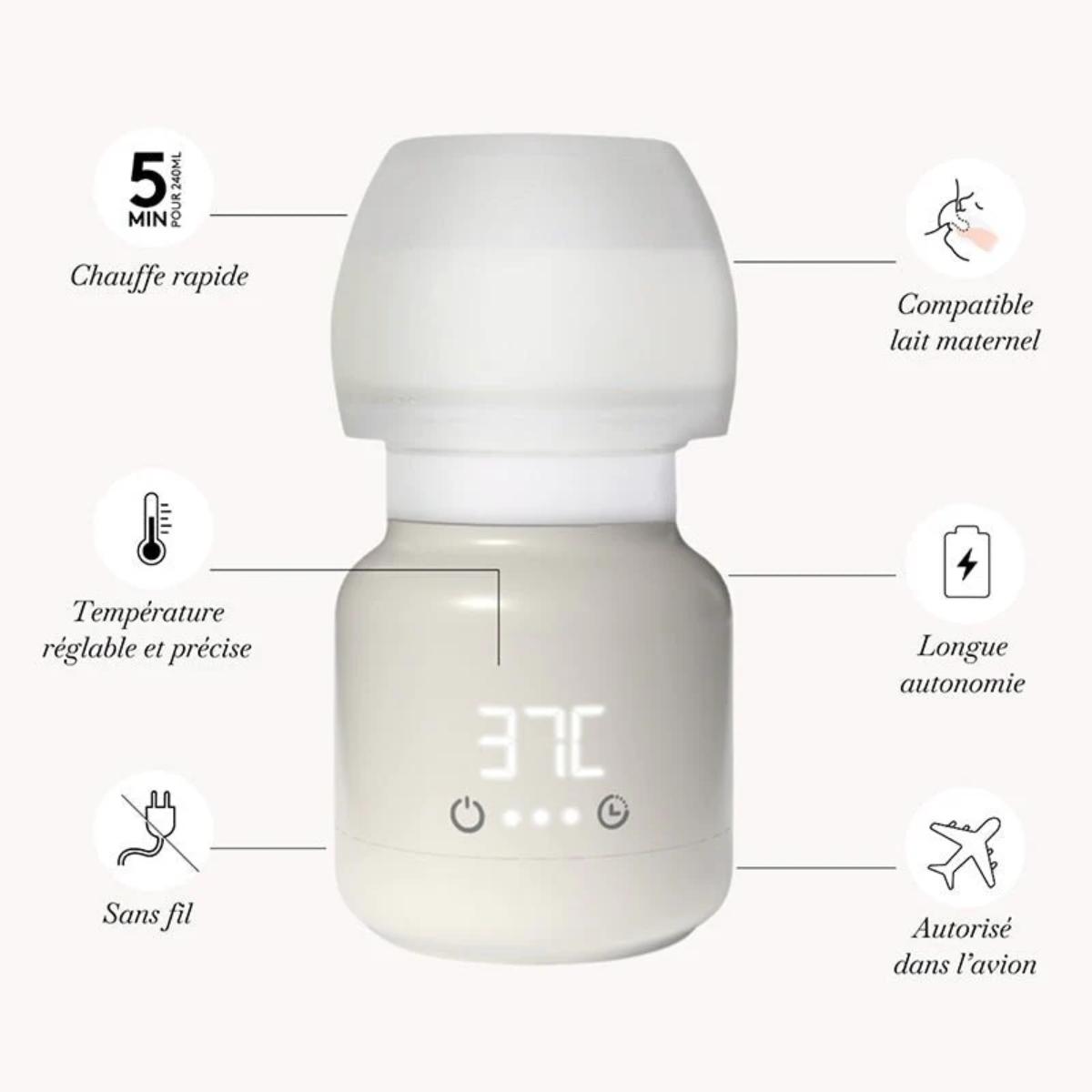 Chauffe-biberon TOOGO Elhée milk