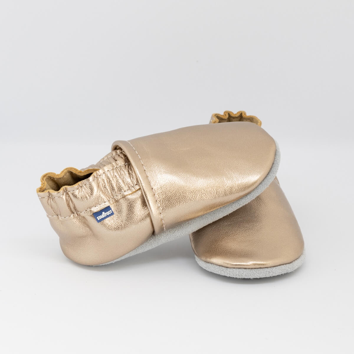 Chausson bébé 0-3m BABY SOFT Stabifoot Gold
