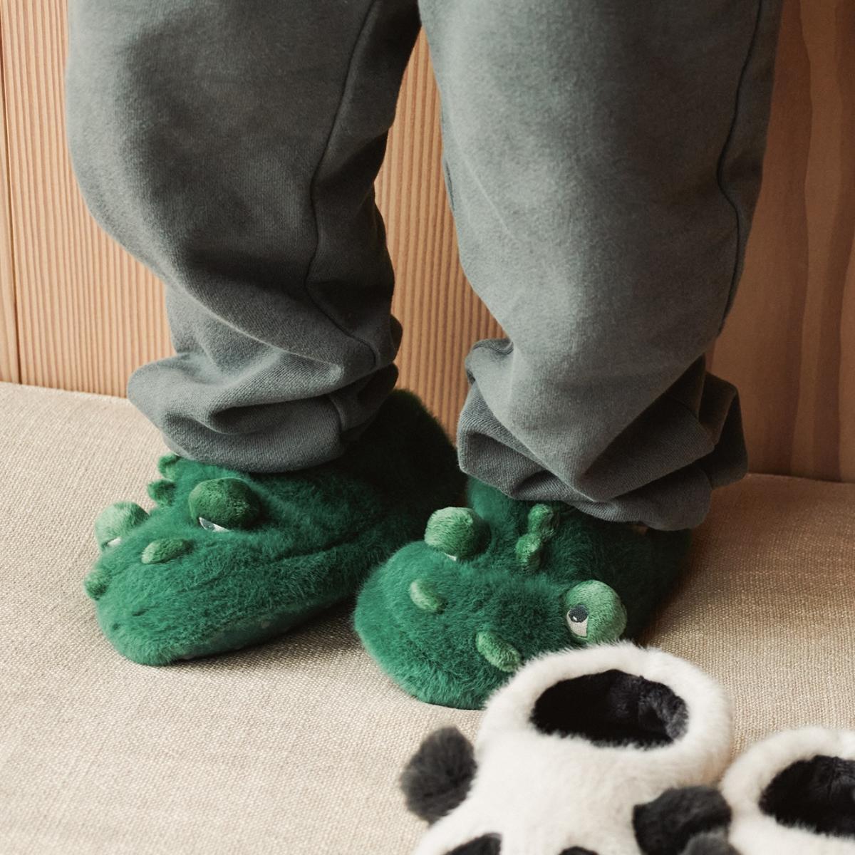 Chaussons 26-27 AVIAJA Crocodile Liewood garden green