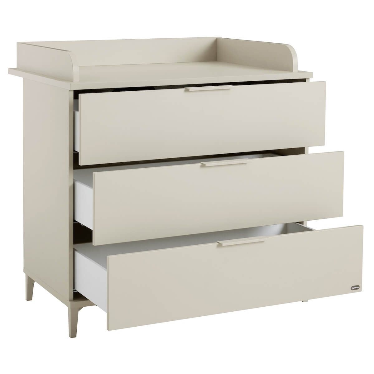 Chest of drawers 3D incl. changing 94,7x87,9x52,4cm SISTER LOU Yuny by Paidi Cashmere beige