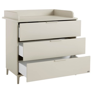 Chest of drawers 3D incl. changing 94,7x87,9x52,4cm SISTER LOU Yuny by Paidi Cashmere beige