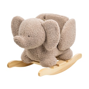 Cheval à bascule Teddy ÉLÉPHANT Nattou taupe