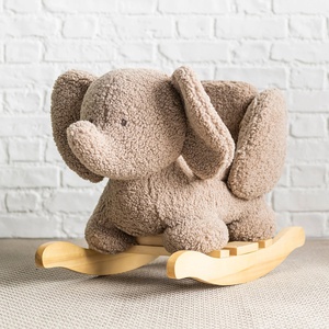 Cheval à bascule Teddy ÉLÉPHANT Nattou taupe